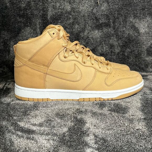 Nike Women's Dunk High PRM MF 'Vanchetta Tan'/ Size 12 - Picture 1 of 8